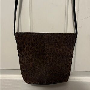 Empress, cheetah print crossbody bag